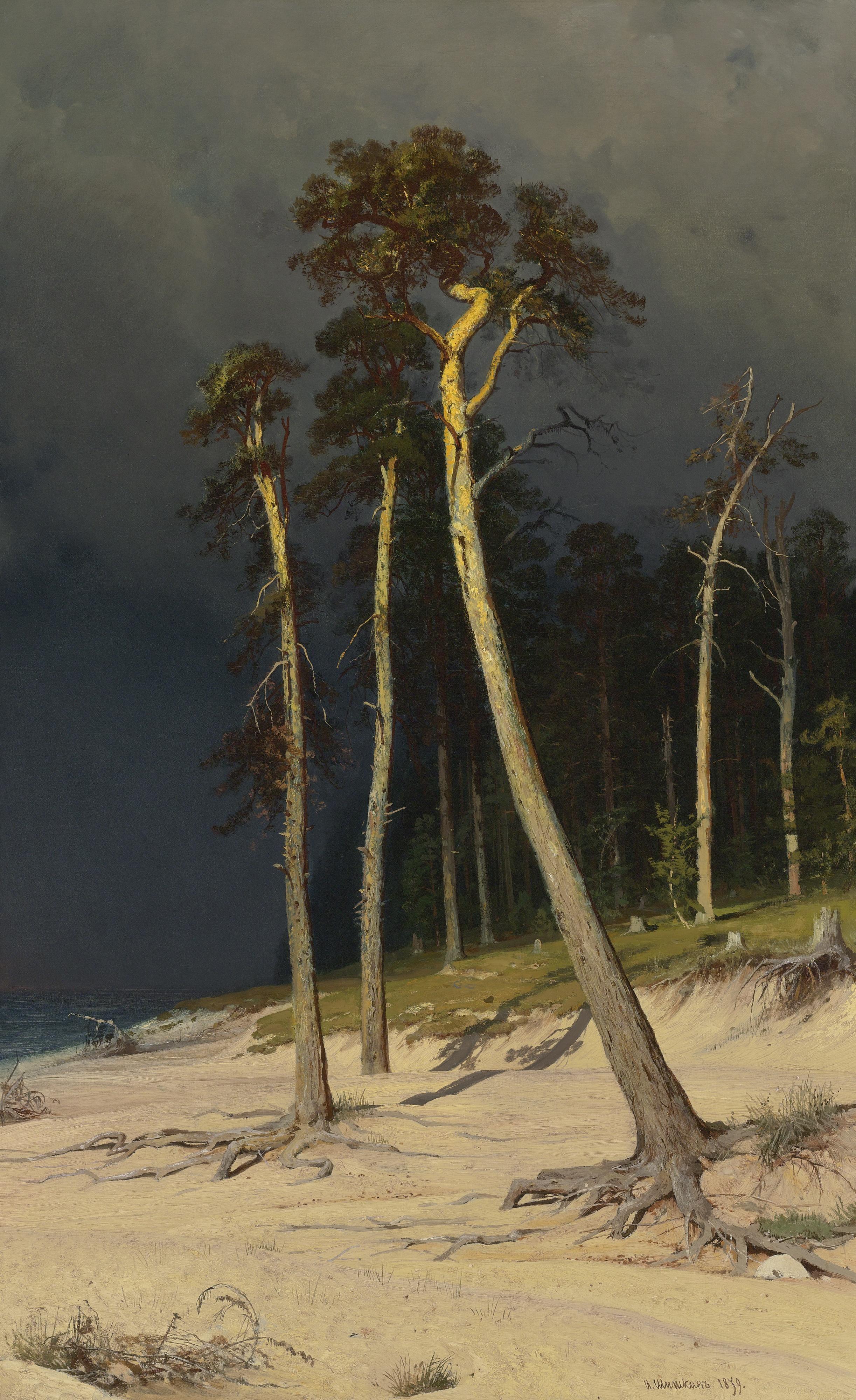 Ivan Ivanovich Shishkin - Sandy Coastline