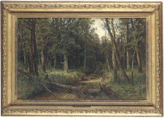 Ivan Ivanovich Shishkin - Wooded Landscape