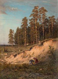 Ivan Ivanovitch Shishkin - Near The Forest.