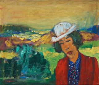 Ivan Ivarson - Lady in a hat