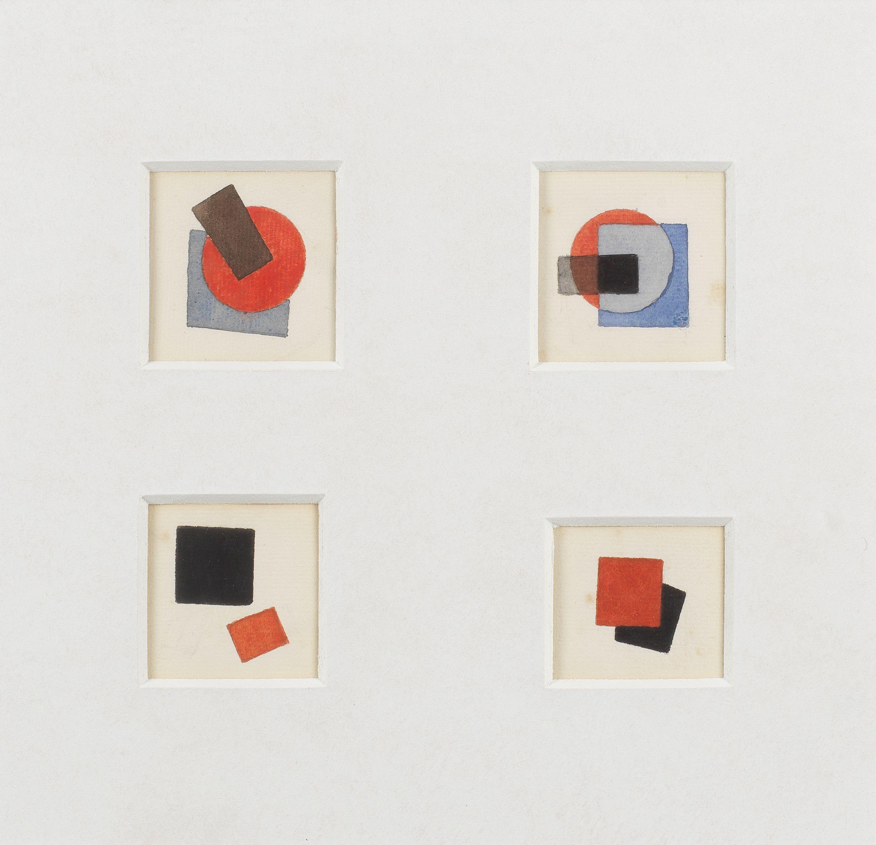 Ivan Kliun - Four constrictivist compositions: