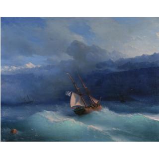 Ivan Konstantinovich Aivazovsky - Russian Along The Coast