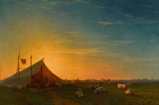 Ivan Konstantinovich Aivazovsky - Shepherds\' Camp