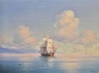 Ivan Konstantinovich Aivazovsky - Ship Off The Coast