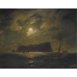 Ivan Konstantinovich Aivazovsky - Shipping Off The Island Of Ischia