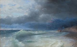 Ivan Konstantinovich Aivazovsky - Shipwreck On A Stormy Morning