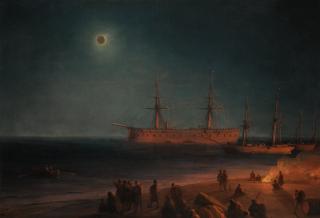 Ivan Konstantinovich Aivazovsky - Solar Eclipse In Feodosia