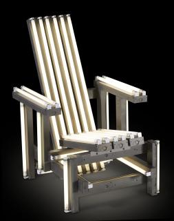 Iván Navarro - Metal Electric Chair