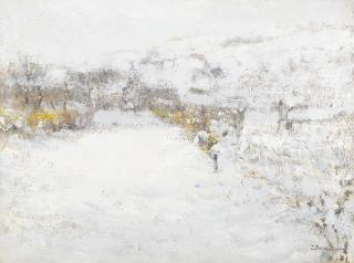 Ivan Pavlovich Pokhitonov - Entrance To A Garden In Trou-Louette