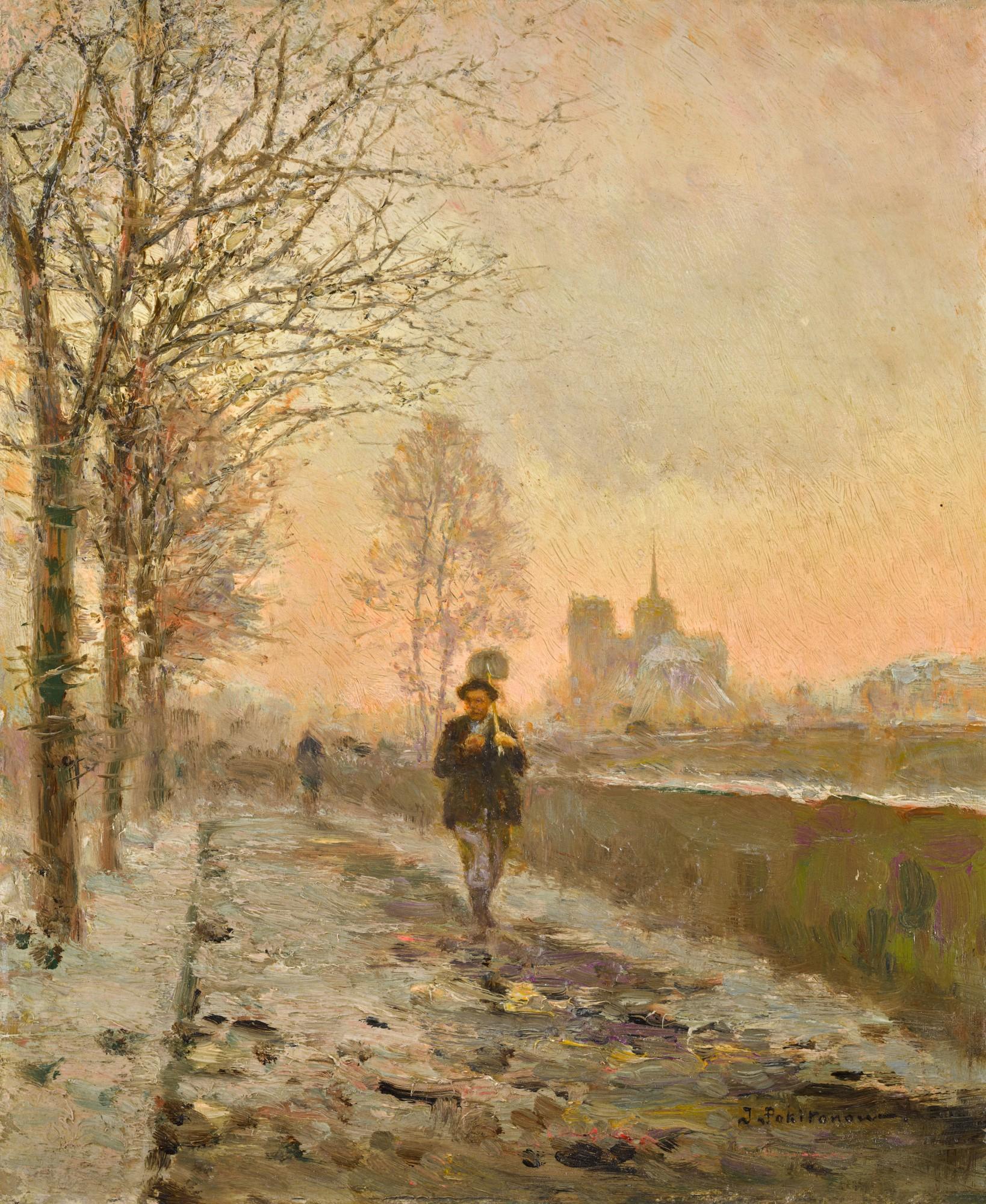 Ivan Pavlovich Pokhitonov - Quai de la Tournelle, Paris