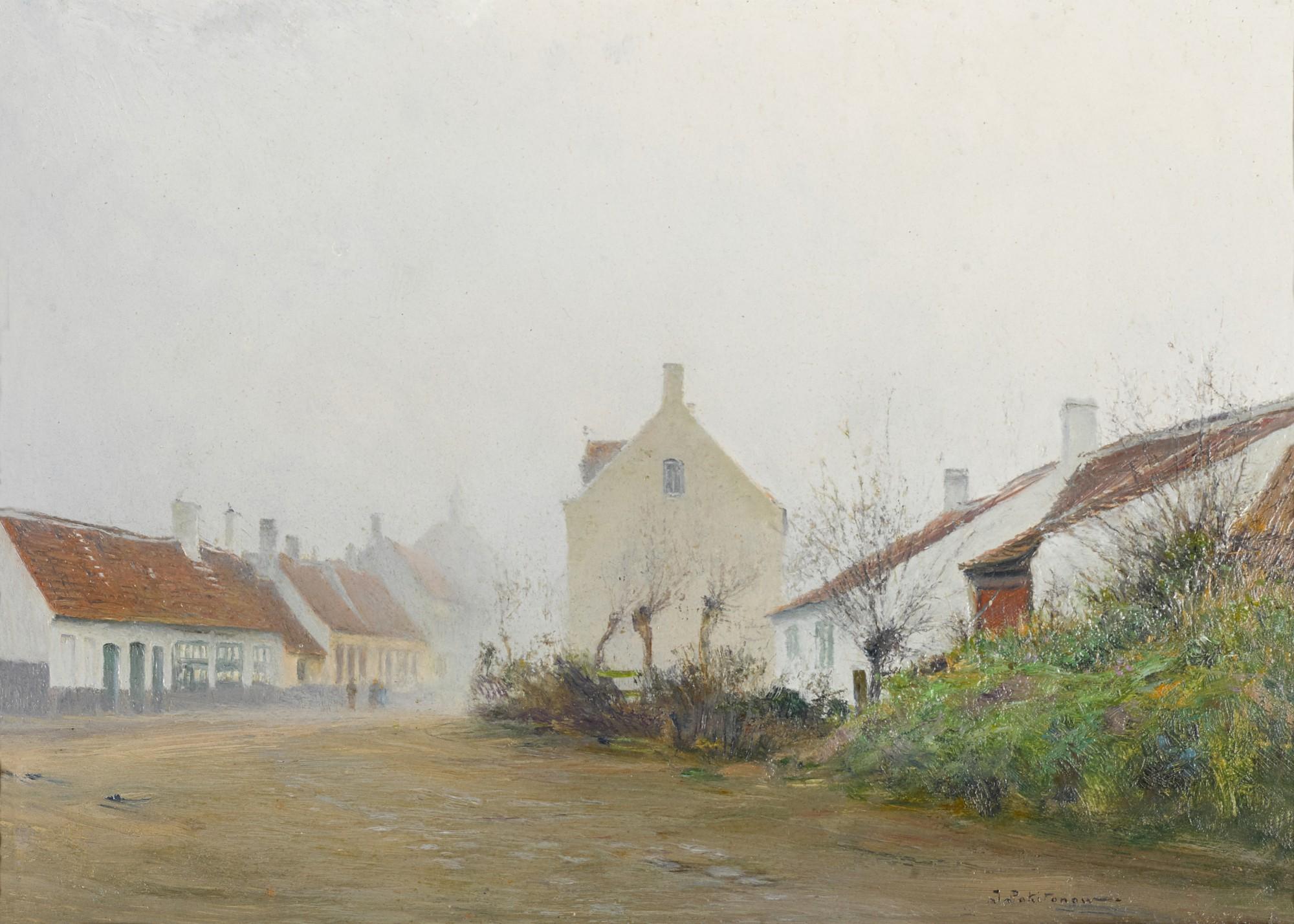 Ivan Pavlovich Pokhitonov - Ruelle À La Panne