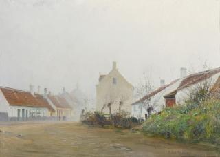 Ivan Pavlovich Pokhitonov - Ruelle À La Panne