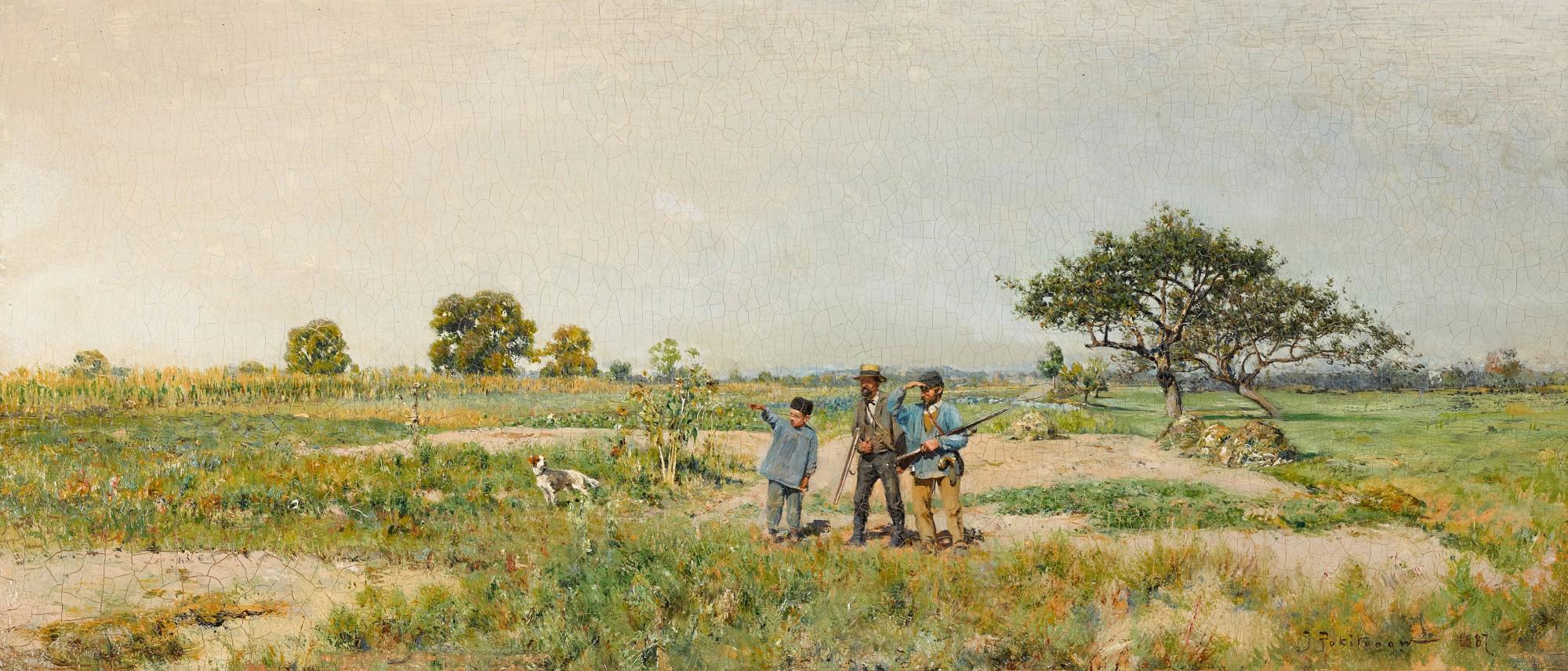 Ivan Pavlovich Pokhitonov - The Hunters