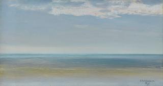 Ivan Pavlovich Pokhitonov - The Sea At La Panne