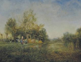 Ivan Pokhitonov - The Laundresses