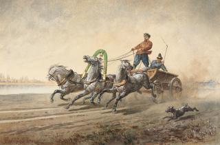 Ivan Prianishnikov - Troika ride