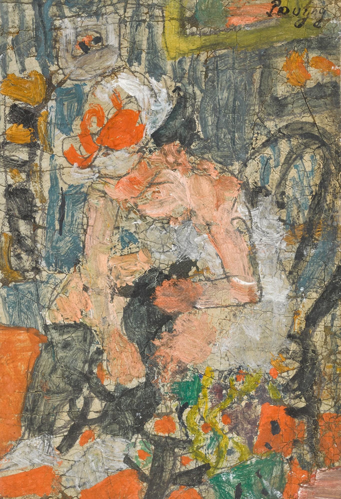 Ivan Puni - Modèle assise