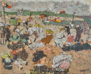 Ivan Puni - Plage rose