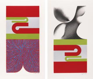 Ivan Serpa - Composición, Séries Op-Erótica (A Pair Of Works)