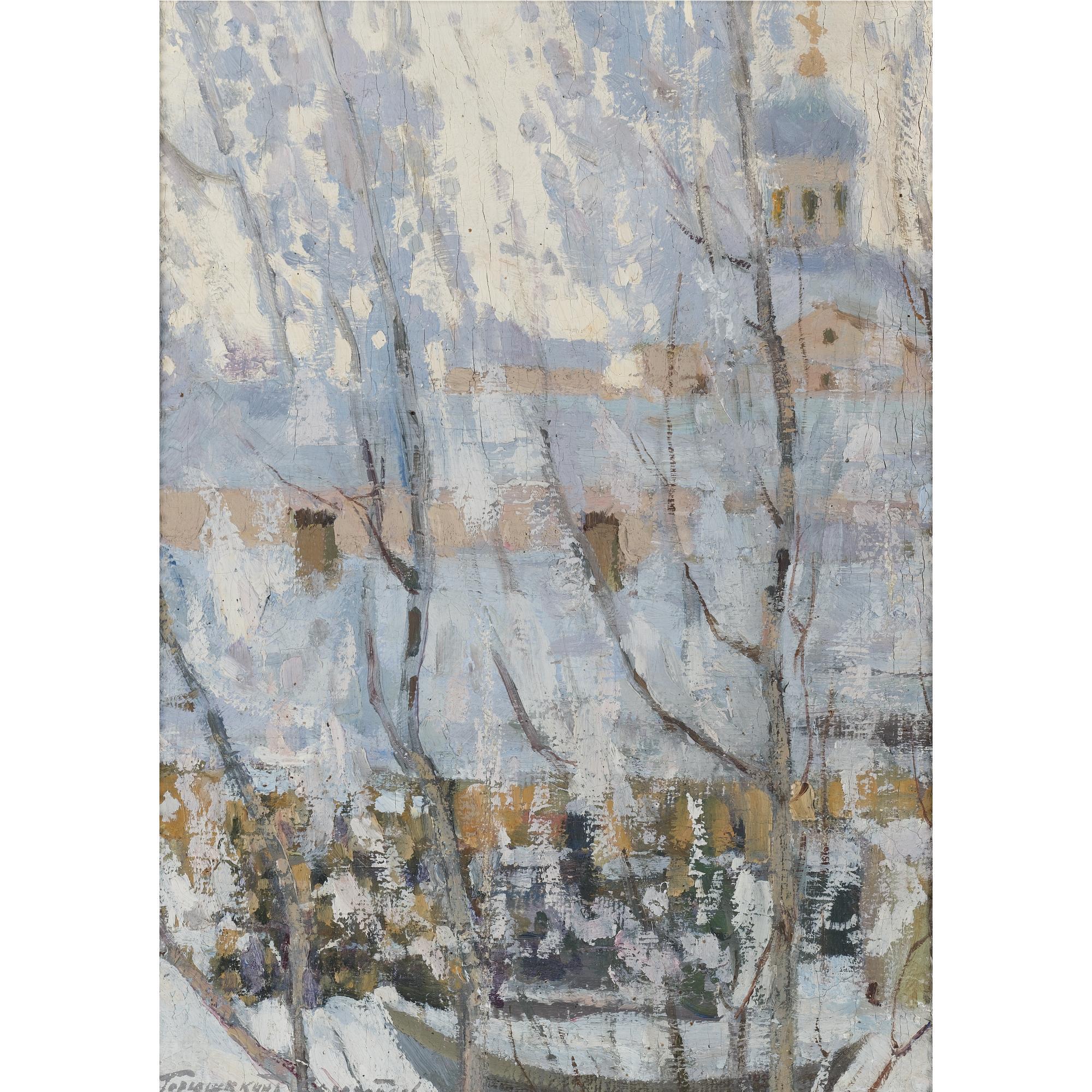 Ivan Silych Goriushkin-Sorokopudov - Winter Landscape