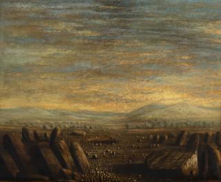 Ivan Theimer - Paysage au jaune de Naples