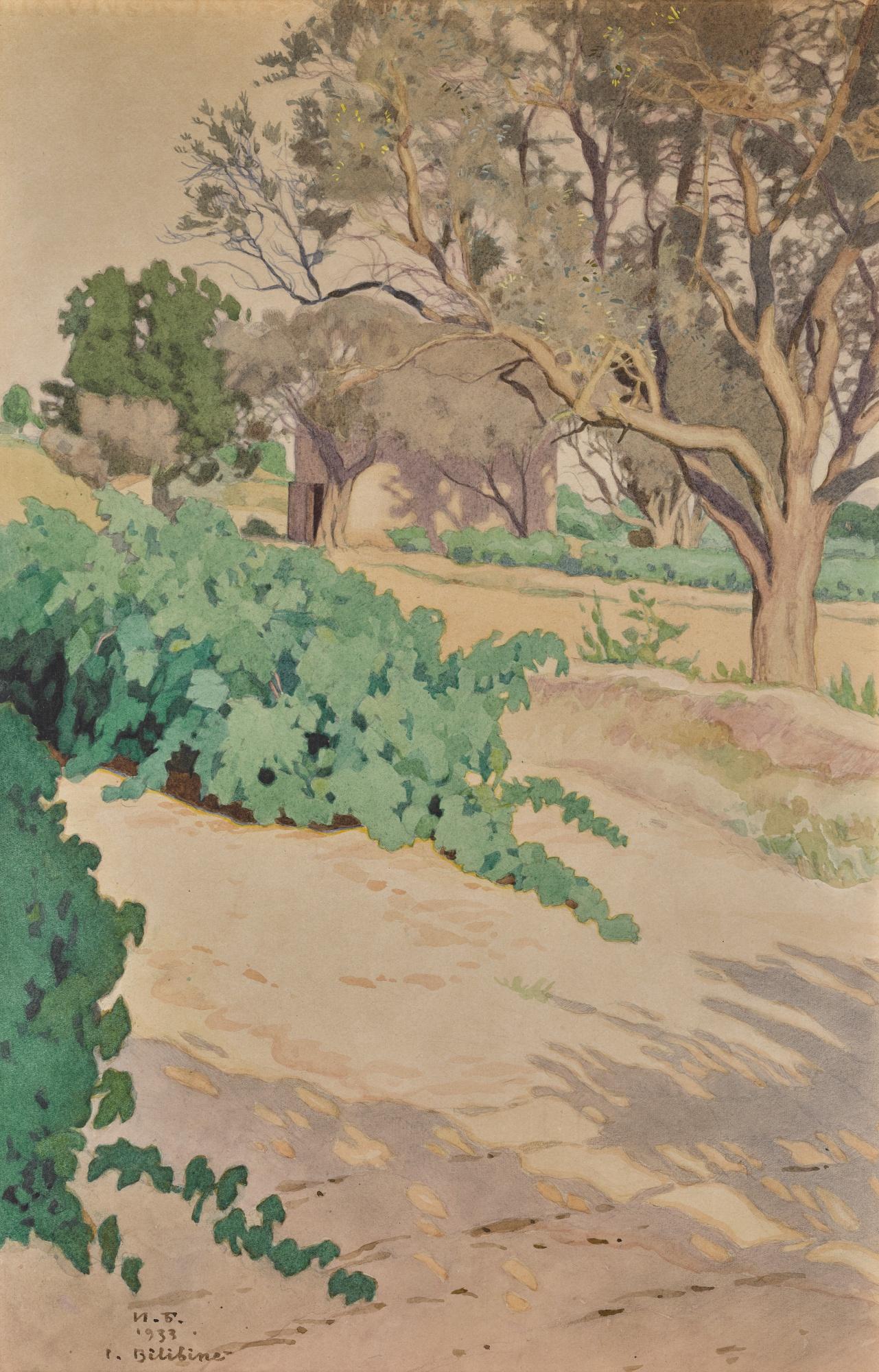 Ivan Yakovlevich Bilibin - At The Vineyards Of La Favière