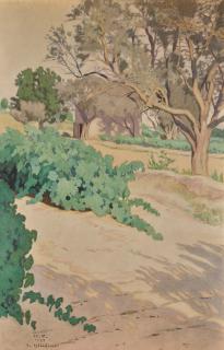 Ivan Yakovlevich Bilibin - At The Vineyards Of La Favière