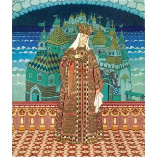 Ivan Yakovlevich Bilibin - Tsaritsa Militrissa