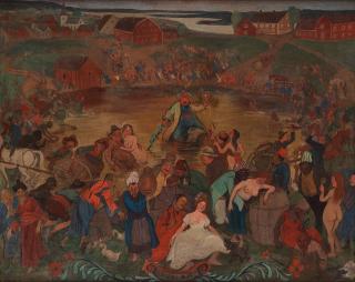 Ivar Arosenius - \'Bacchi sjö\' (The Sea of Bacchus)