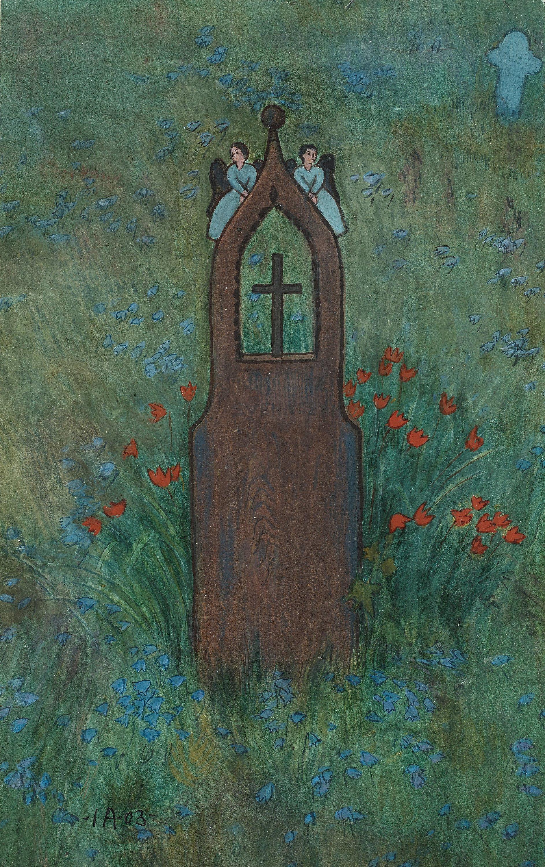 Ivar Arosenius - ”Gravvård” (Gravestone)