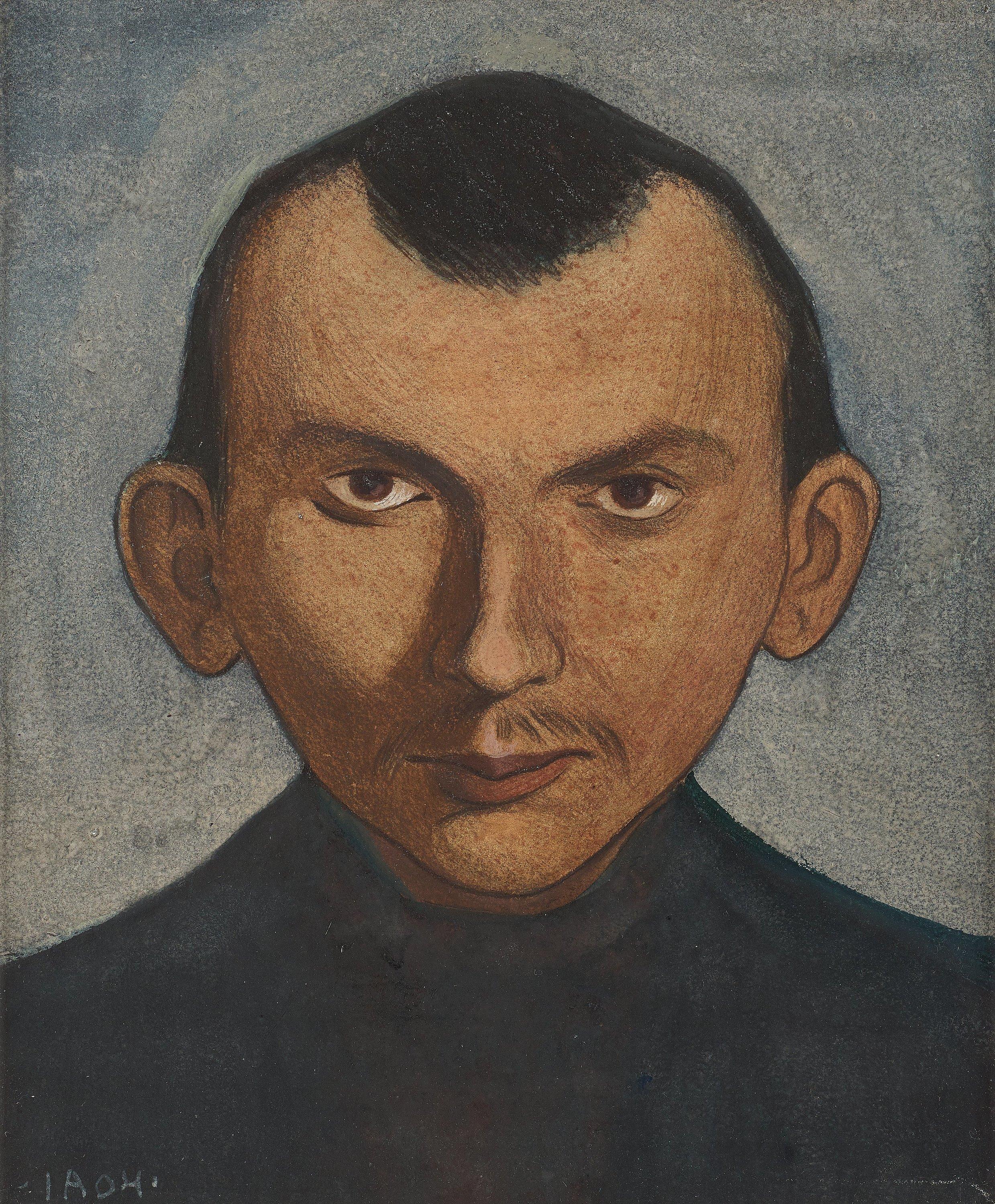 Ivar Arosenius - ”Porträtt av Axel Törneman” (Portrait of the artist Axel Törneman)