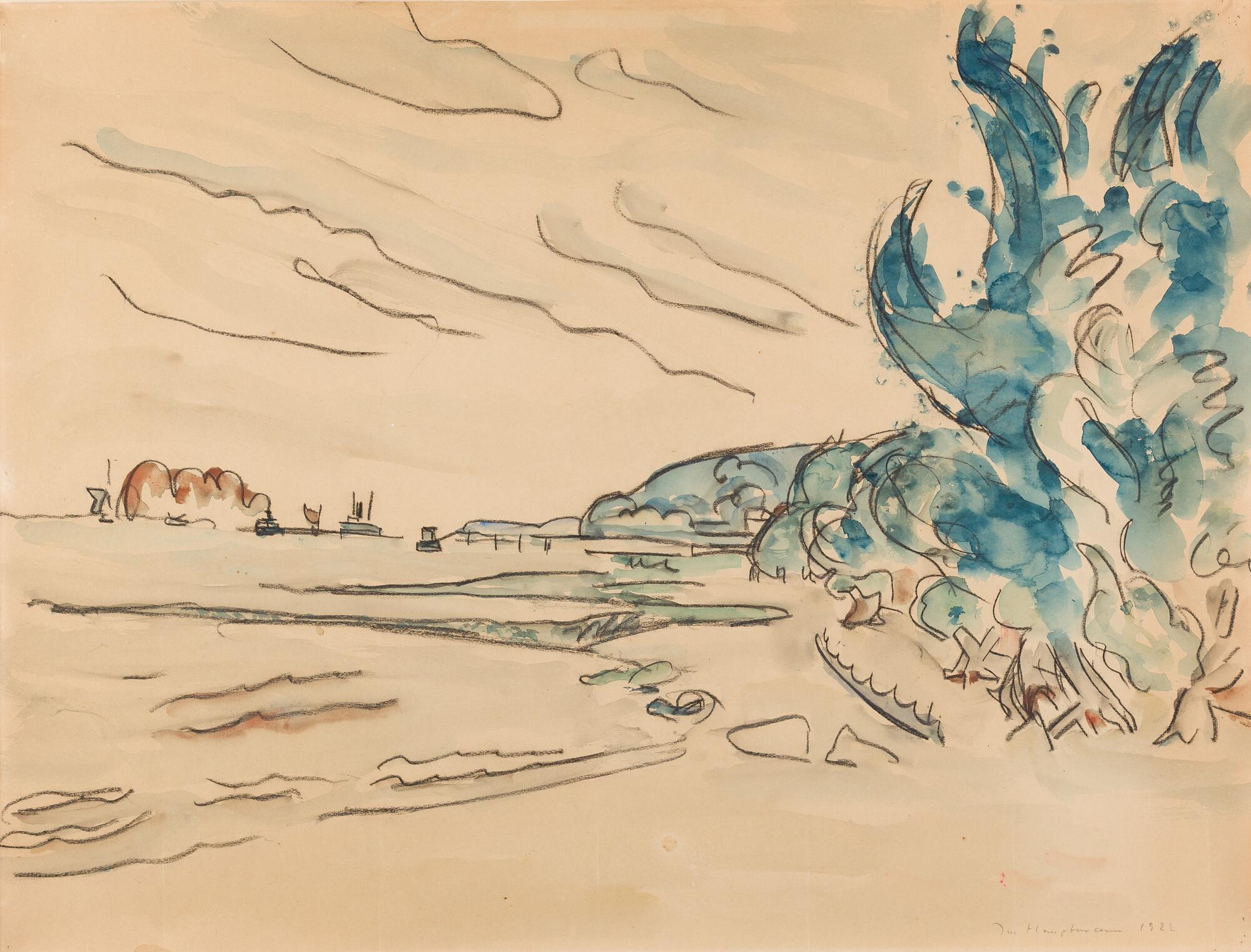 Ivo Hauptmann - An der Elbe.