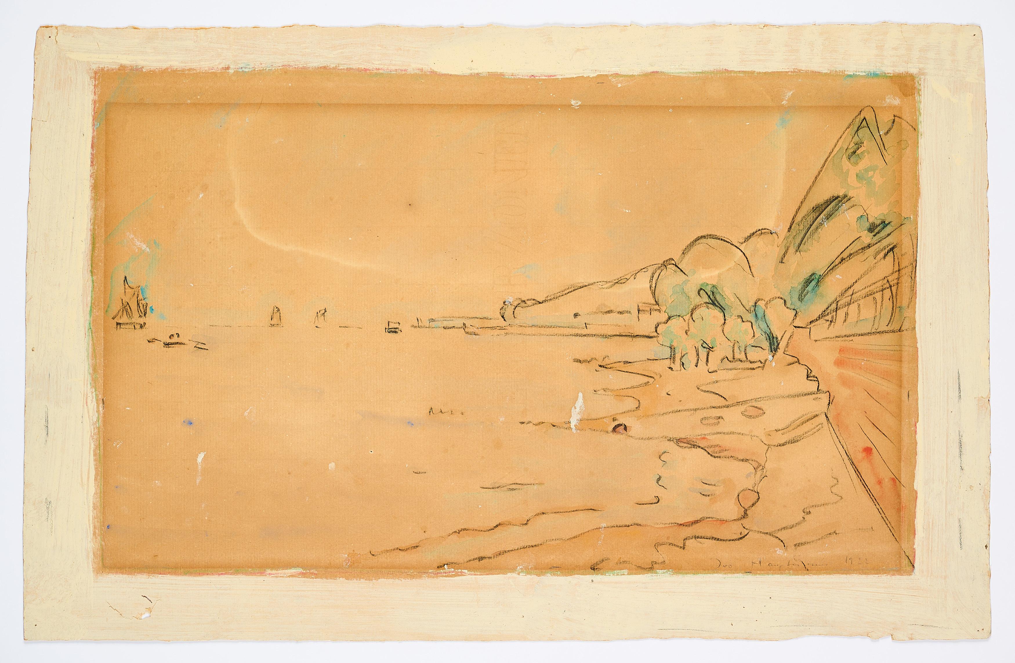 Ivo Hauptmann - Ohne Titel (Uferpromenade).