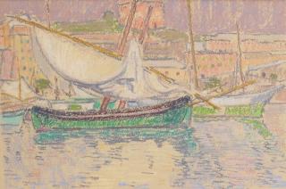 Ivo Hauptmann - Südlicher Hafen (St. Tropez)