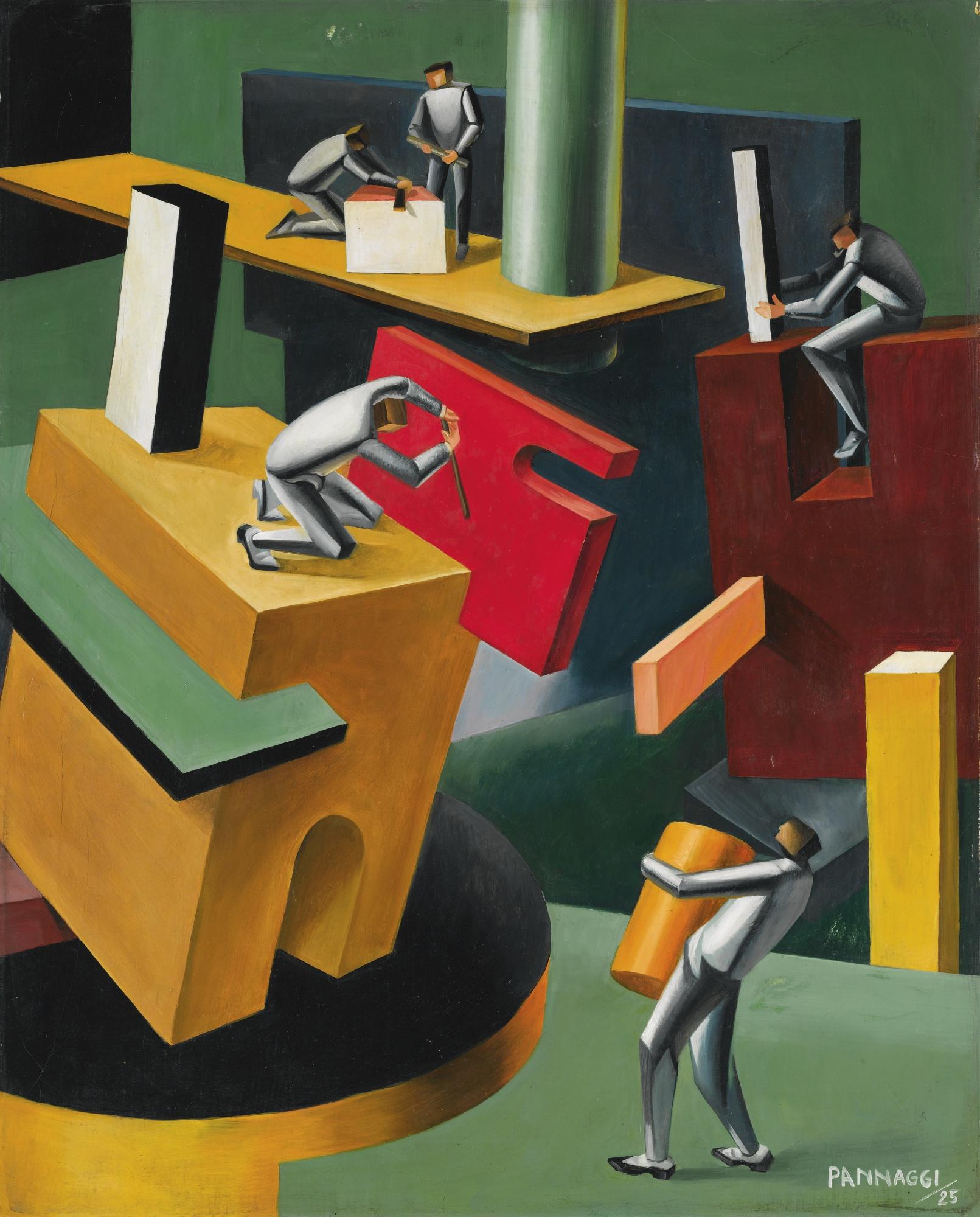 Ivo Pannaggi - Senza Titolo