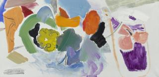 Ivon Hitchens - A Circle of Flowers