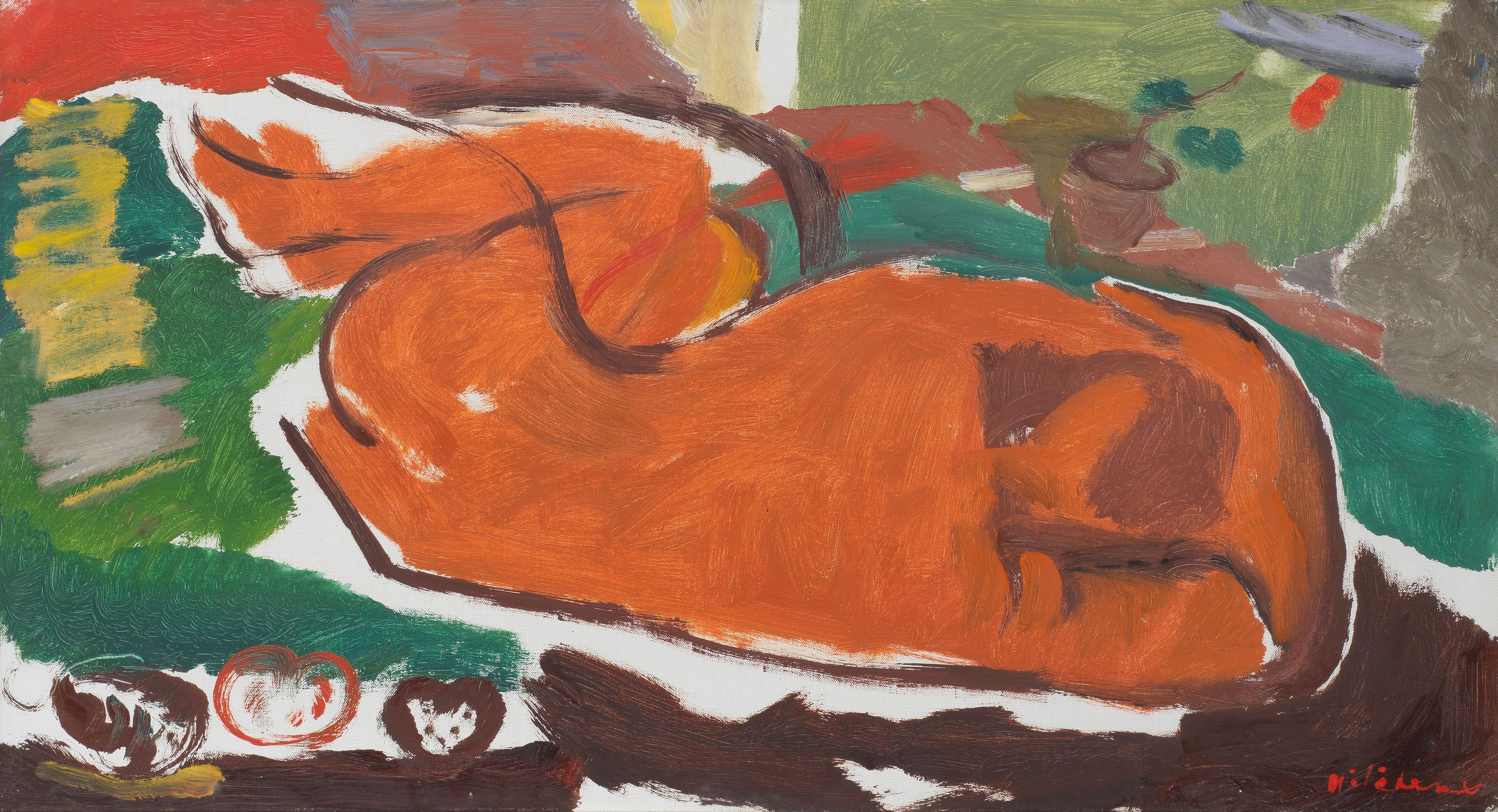 Ivon Hitchens - August 1950 No.3 40.7 x 74.3 cm. (16 x 29 1/4 in.)