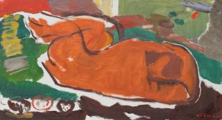 Ivon Hitchens - August 1950 No.3 40.7 x 74.3 cm. (16 x 29 1/4 in.)