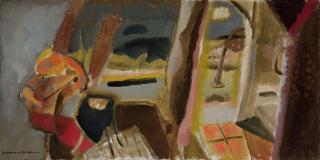 Ivon Hitchens - Cottage Interior, Evening
