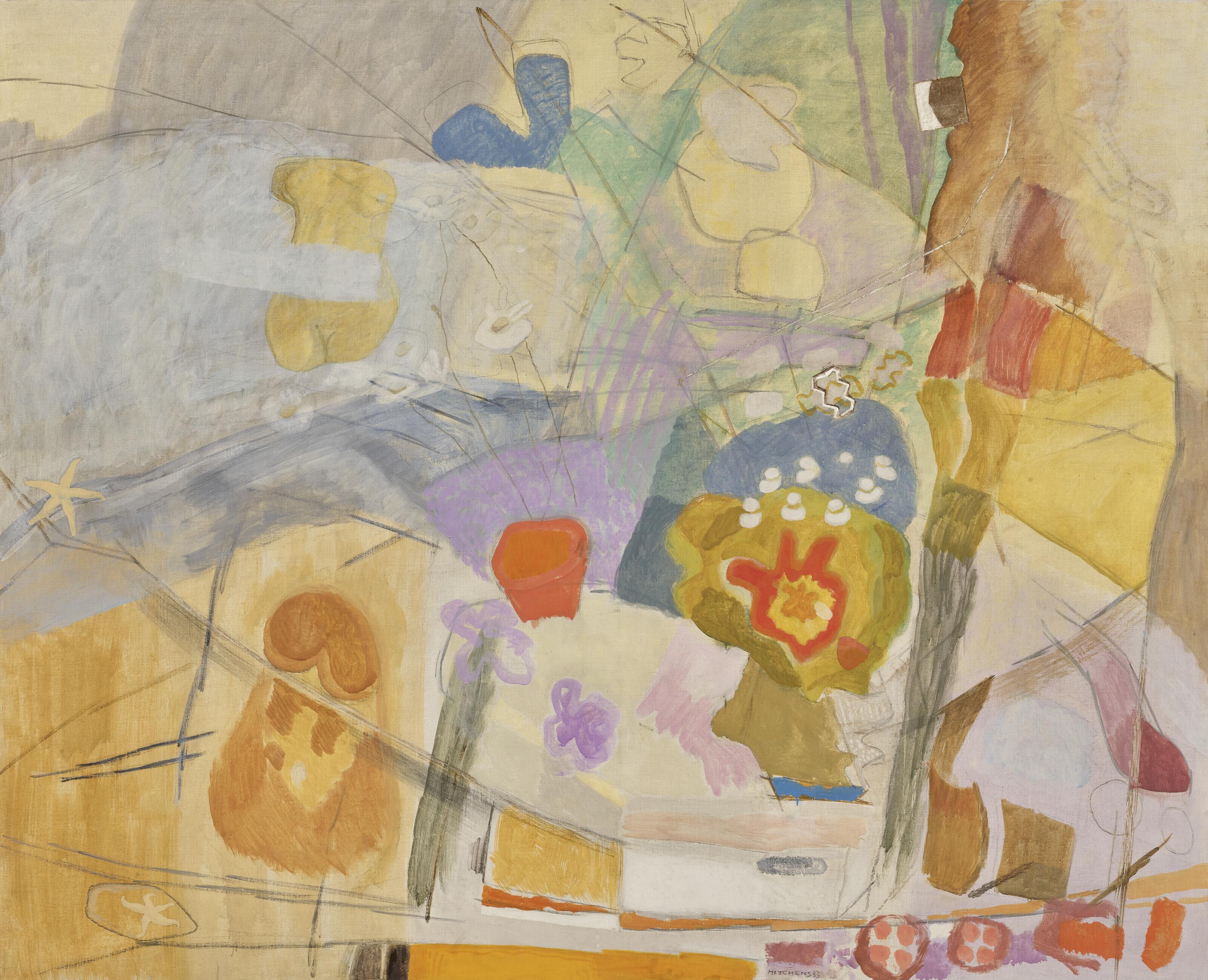 Ivon Hitchens - Decoration for a Music Room