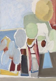 Ivon Hitchens - Decorative Fragment, Sky and Sea