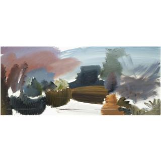 Ivon Hitchens - Evening Sky Over A Lake