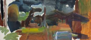 Ivon Hitchens - Firwood Ride Variation