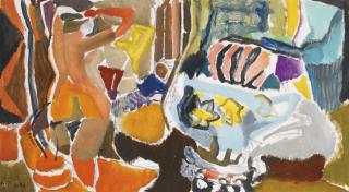 Ivon Hitchens - Interior Yellow Sunlight