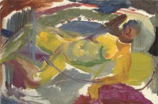 Ivon Hitchens - Mexican Woman