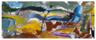 Ivon Hitchens - Misty Larchwood, Autumn