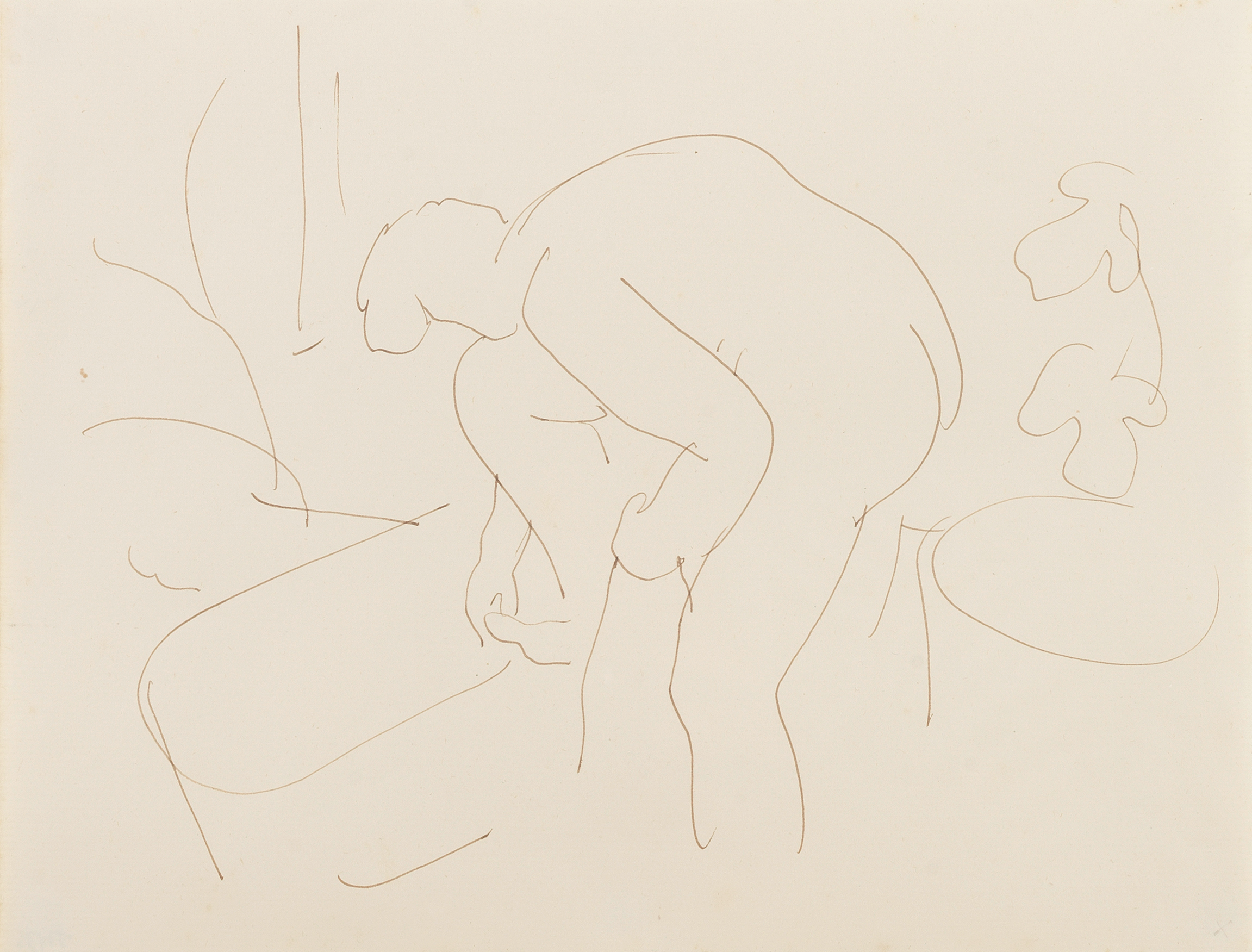 Ivon Hitchens - Nude