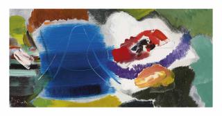 Ivon Hitchens - Open Blue