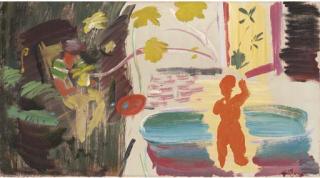 Ivon Hitchens - Orange Boy, John by Jordan No. 3