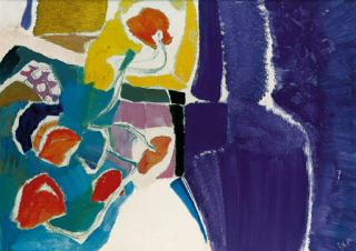 Ivon Hitchens - Poppies Towards Purple